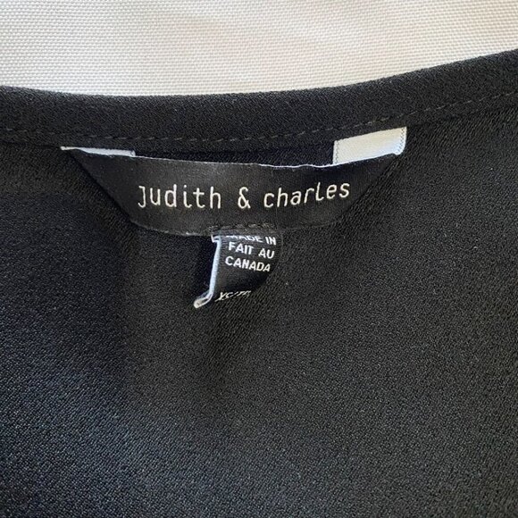 NWOT JUDITH & CHARLES BLACK UTILITY SLEEVELESS FULL LENGTH JUMPSUIT - XS - Picture 8 of 11